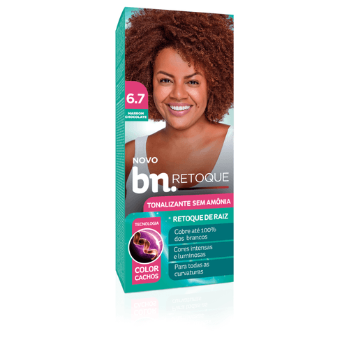 Tonalizante Marrom Chocolate 6.7 Sem Amônia 90g | bn.Cachos Tonalizante Marrom Chocolate 6.7 Sem Amônia 90g | bn.Cachos